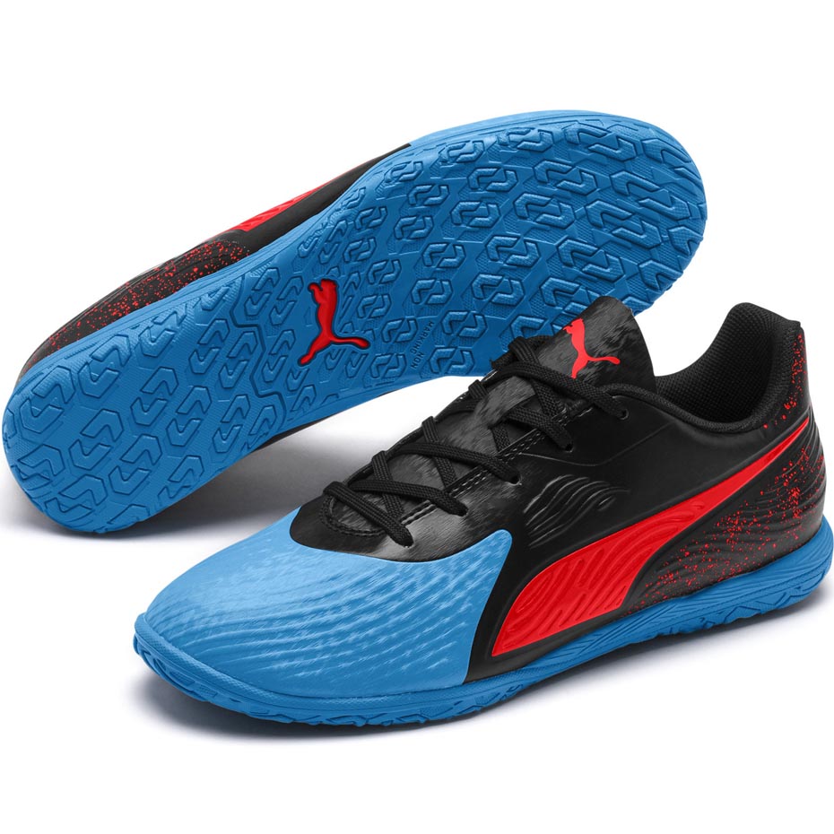 Buty piłkarskie Puma ONE 19.4 IT JR 105504 01 - obrazek 4