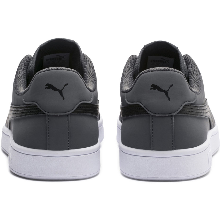 Buty męskie Puma Smash v2 Buck szare 365160 08 - obrazek 4