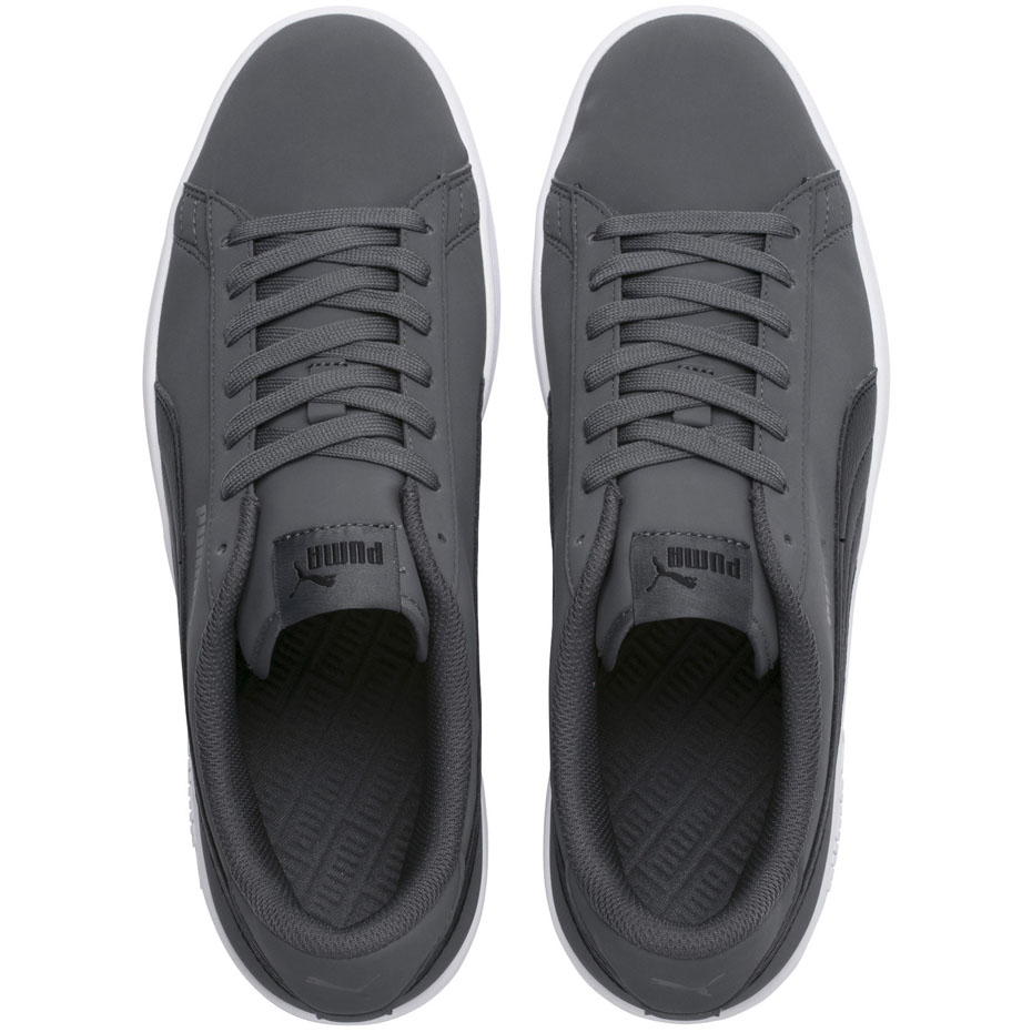 Buty męskie Puma Smash v2 Buck szare 365160 08 - obrazek 5