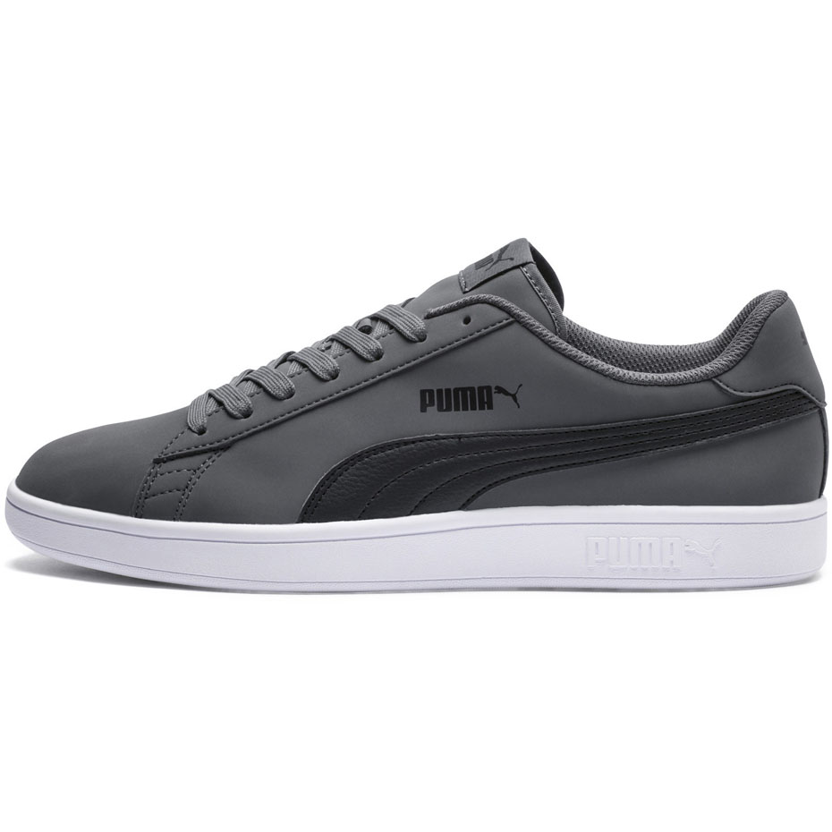 Buty męskie Puma Smash v2 Buck szare 365160 08 - obrazek 6