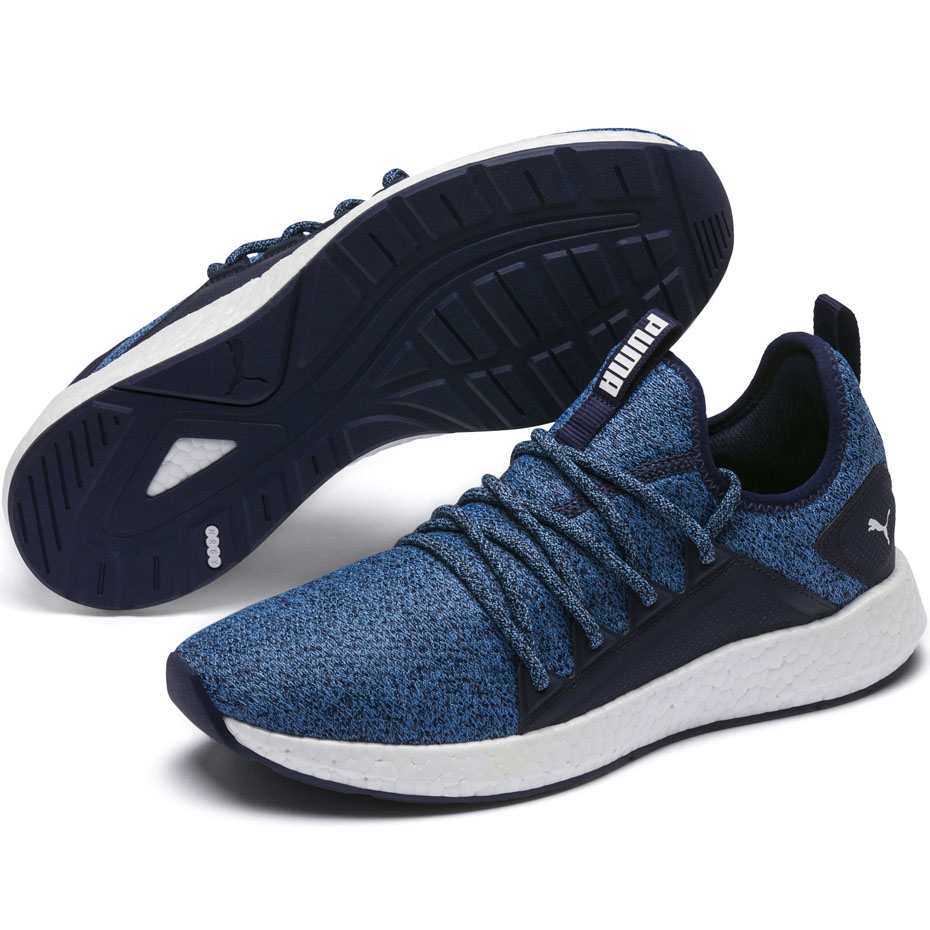 Buty męskie Puma NRGY Neko Knit niebieskie 191093 13 - obrazek 4