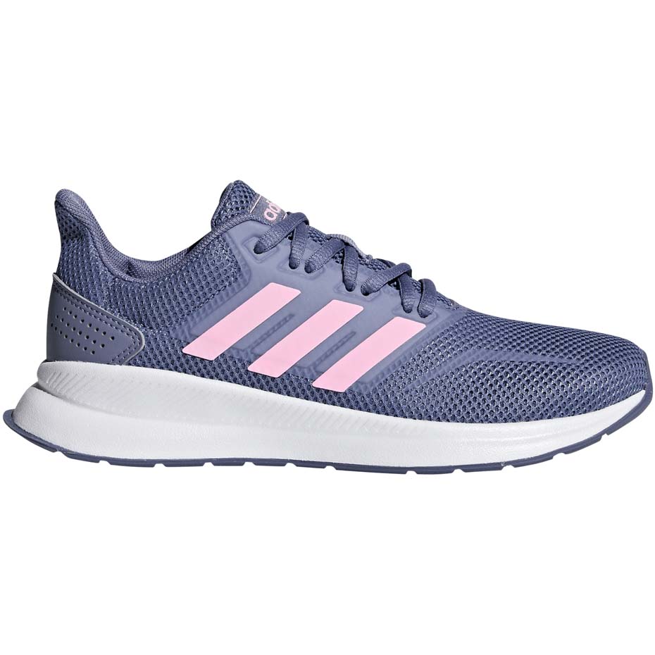 Buty dla dzieci do biegania adidas Falcon K fioletowe F36541