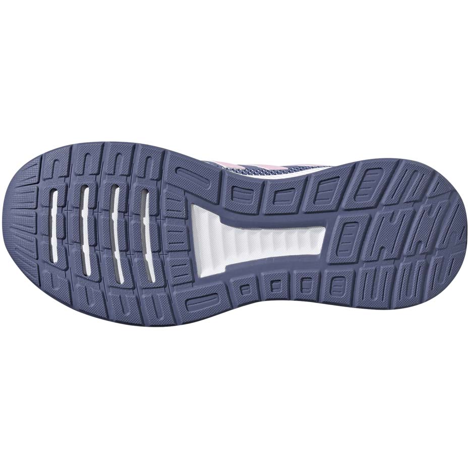 Buty dla dzieci do biegania adidas Falcon K fioletowe F36541 - obrazek 6