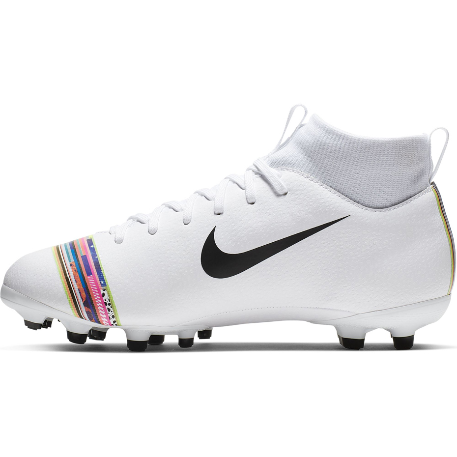 Buty piłkarskie Nike Mercurial Superfly 6 Academy MG JR AJ3111 109 - obrazek 3