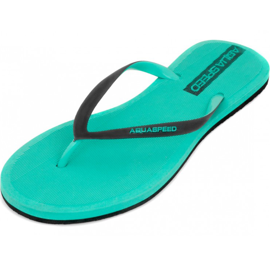 Klapki basenowe damskie Aqua-speed Genoa kol.01 - obrazek 2