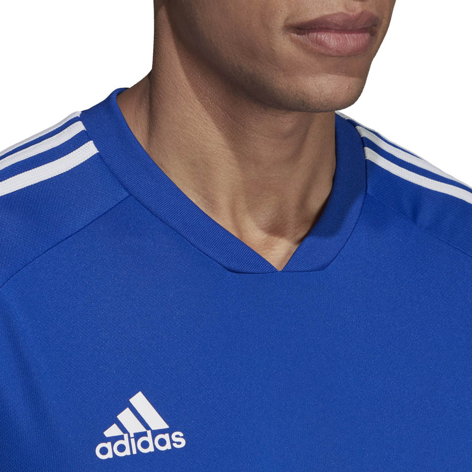 Koszulka męska adidas Tiro 19 Training Jersey niebieska DT5285 - obrazek 3