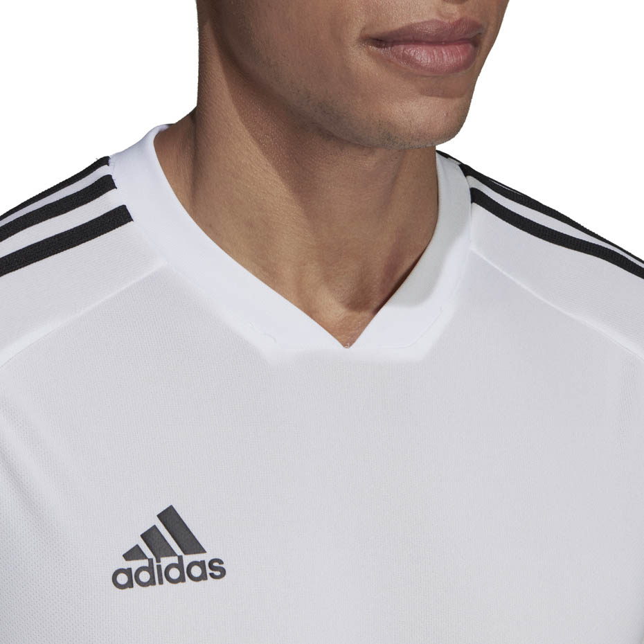 Koszulka męska adidas Tiro 19 Training Jersey biała DT5288 - obrazek 3
