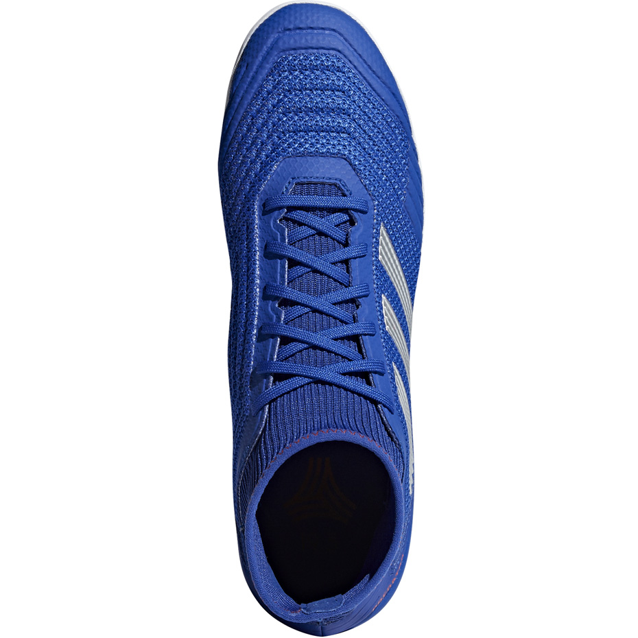 Buty piłkarskie adidas Predator 19.3 IN niebieskie BB9080 - obrazek 2