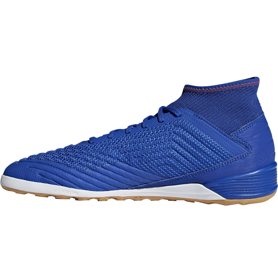 Buty piłkarskie adidas Predator 19.3 IN niebieskie BB9080 - obrazek 3
