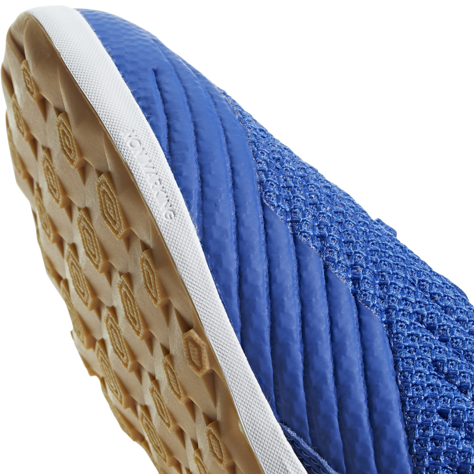 Buty piłkarskie adidas Predator 19.3 IN niebieskie BB9080 - obrazek 4