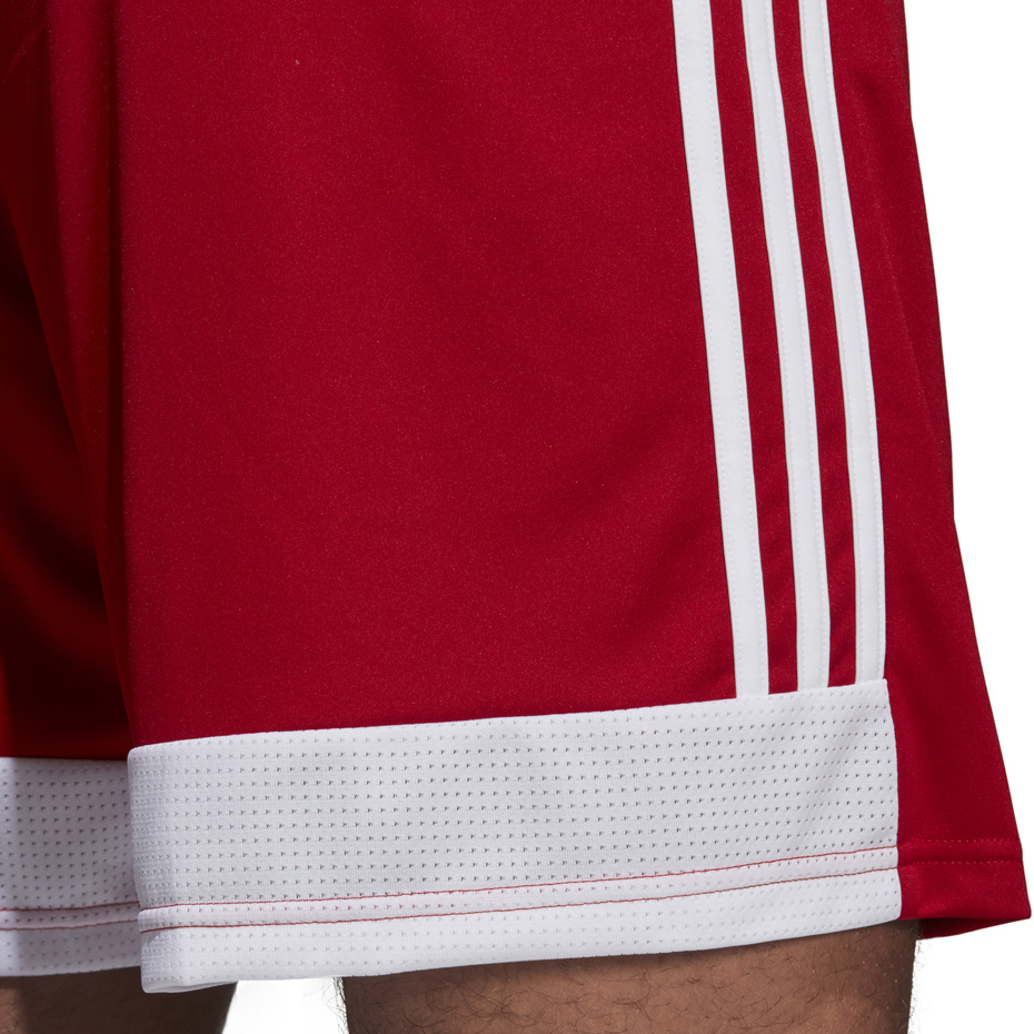 Spodenki męskie adidas Tastigo 19 Shorts czerwone DP3681 - obrazek 4