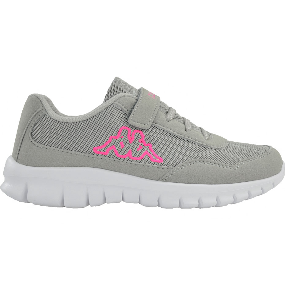 Buty dla dzieci Kappa Follow K szaro różowe 260604K 1422