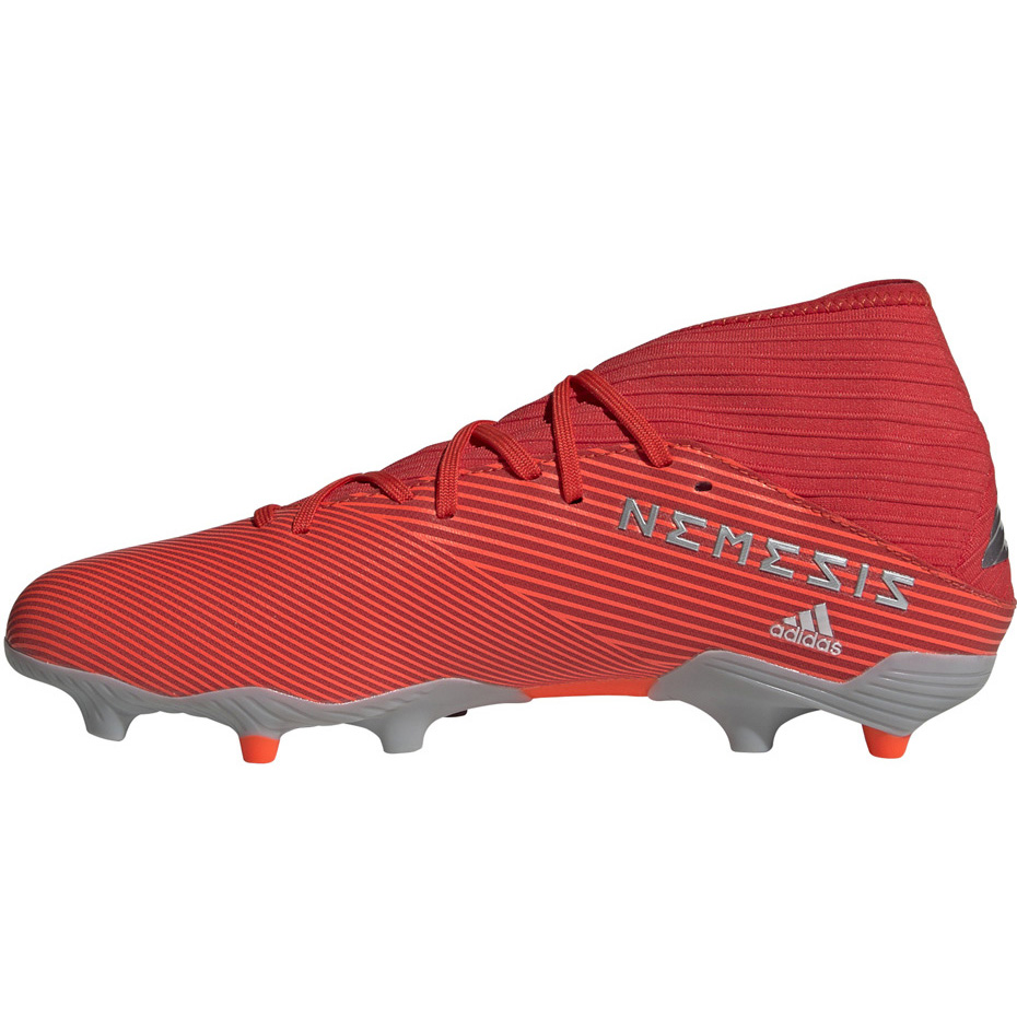 Buty piłkarskie adidas Nemeziz 19.3 FG czerwone F34389 - obrazek 3