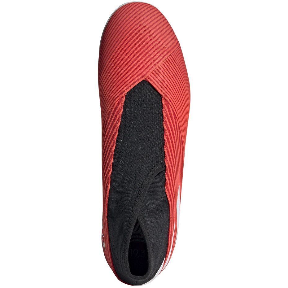 Buty piłkarskie adidas Nemeziz 19.3 LL IN czerwone G54685 - obrazek 2