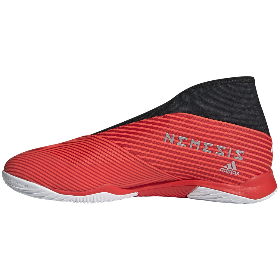 Buty piłkarskie adidas Nemeziz 19.3 LL IN czerwone G54685 - obrazek 3