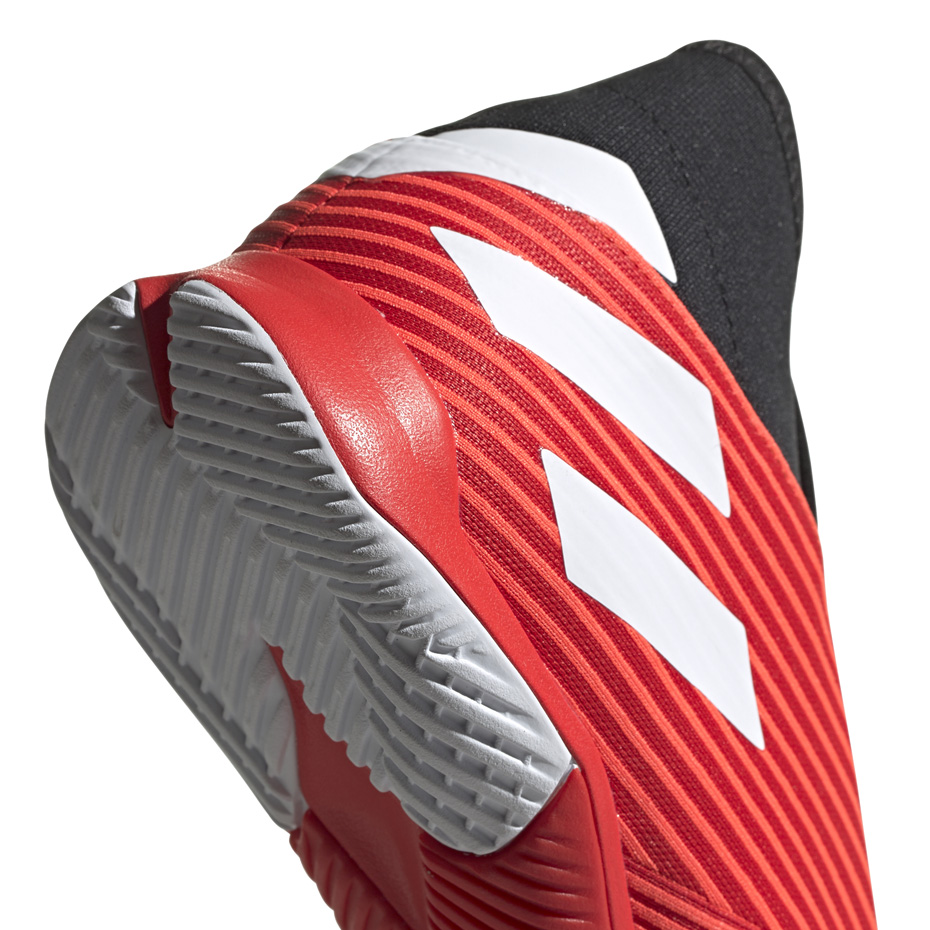 Buty piłkarskie adidas Nemeziz 19.3 LL IN czerwone G54685 - obrazek 6