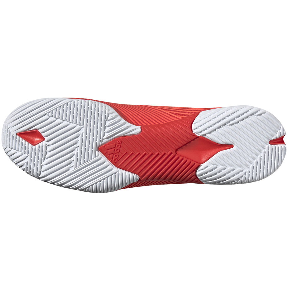 Buty piłkarskie adidas Nemeziz 19.3 LL IN czerwone G54685 - obrazek 7