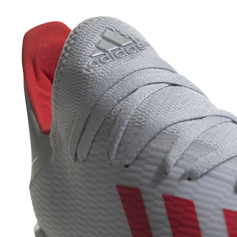 Buty piłkarskie adidas X 19.3 TF srebrne F35374 - obrazek 2