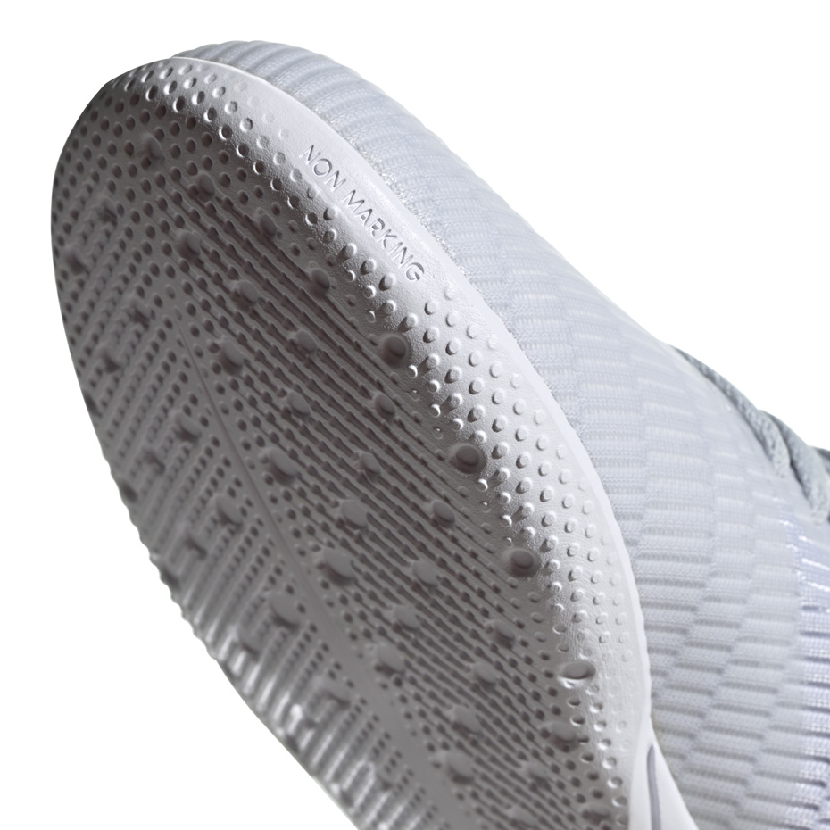 Buty piłkarskie adidas X 19.3 IN JR srebrne F35355 - obrazek 3