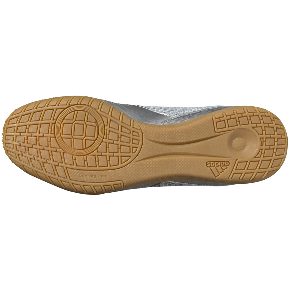 Buty piłkarskie adidas Predator 19.4 IN Sala srebrne F35630 - obrazek 7