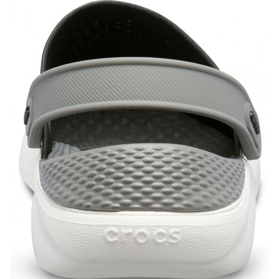 Chodaki Crocs Literide Clog czarno-szare 204592 05M - obrazek 6