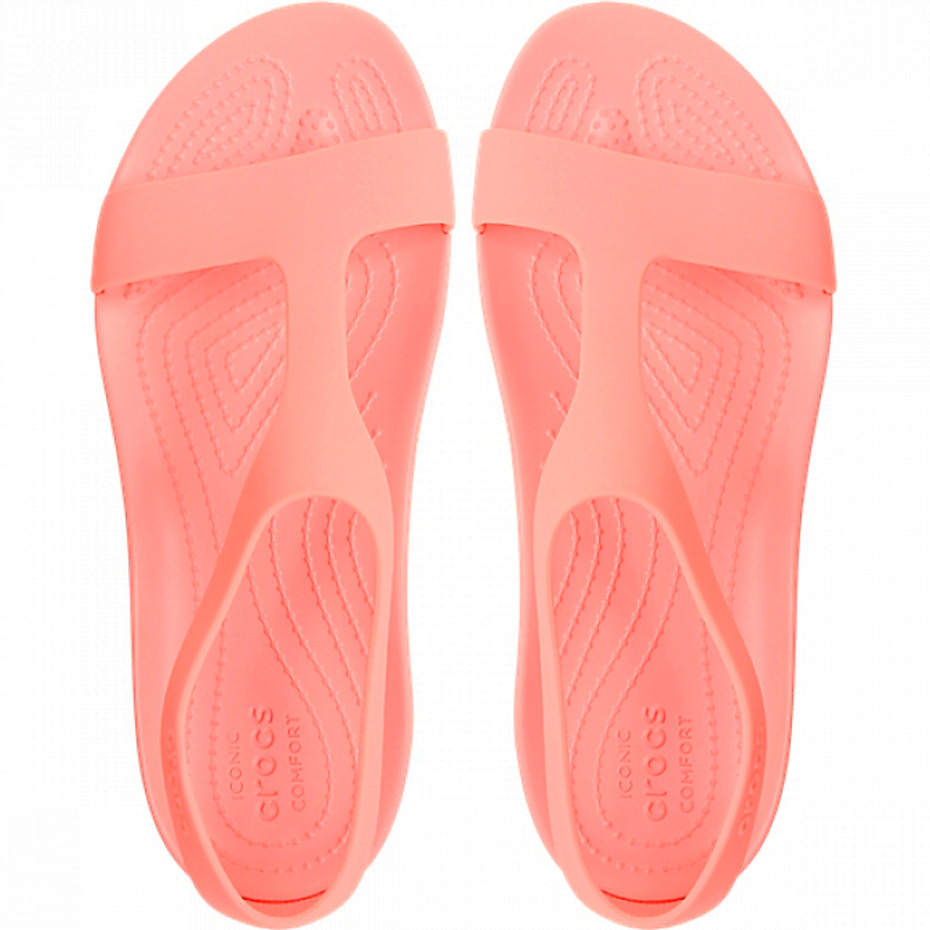 Crocs sandały damskie Serena Sandal W koralowe 205469 6JC - obrazek 2