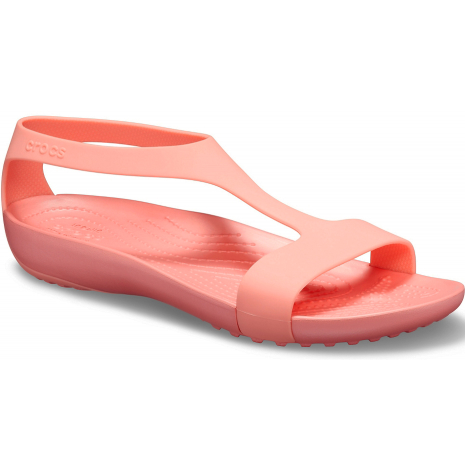 Crocs sandały damskie Serena Sandal W koralowe 205469 6JC - obrazek 4