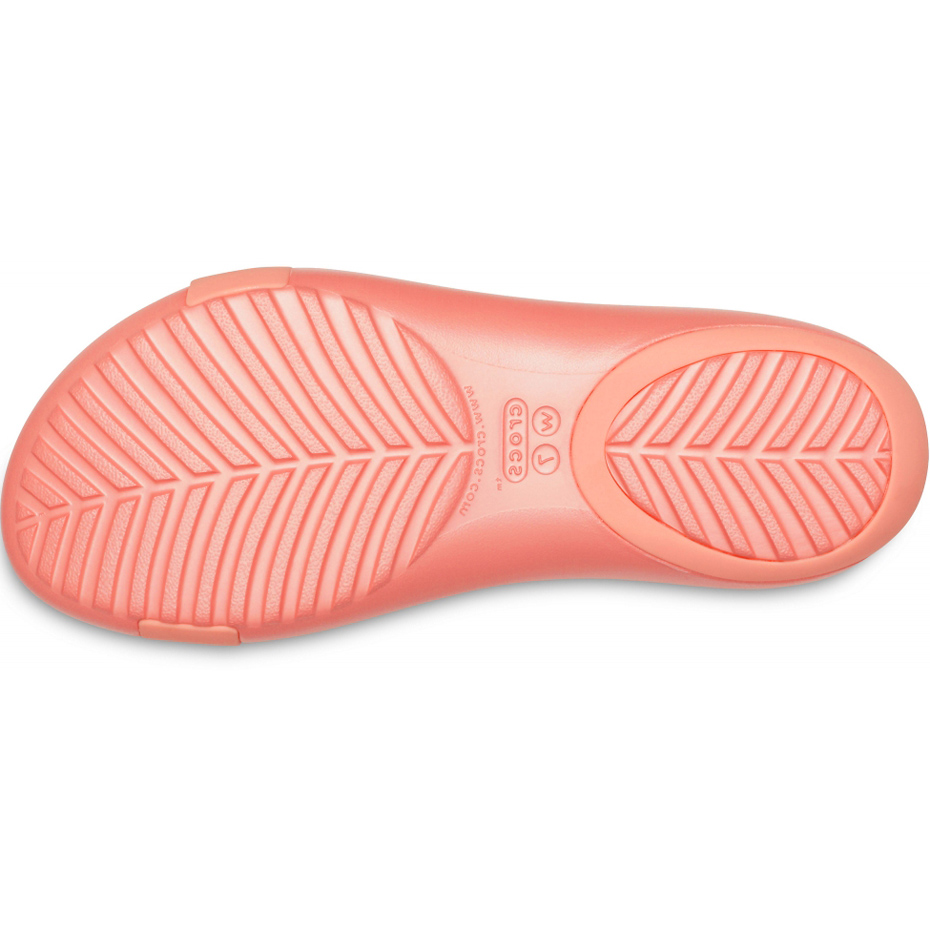 Crocs sandały damskie Serena Sandal W koralowe 205469 6JC - obrazek 6