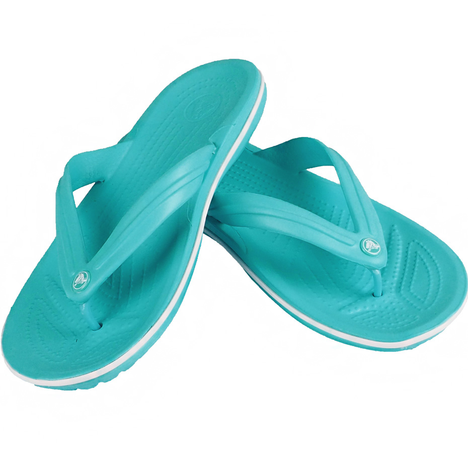 Crocs klapki damskie Crocband Flip błękitne 11033 4DY