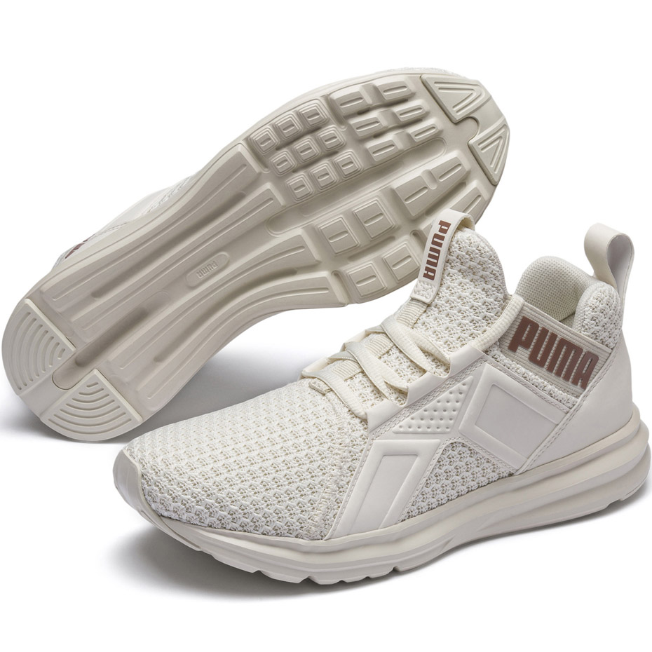 Buty damskie Puma Enzo Knit NM Wn s Whisper białe 192440 03 - obrazek 4