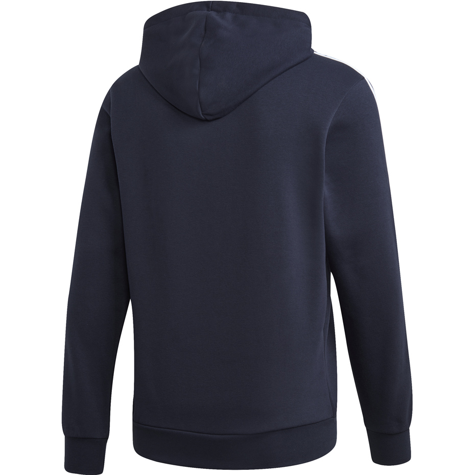 Bluza męska adidas Essentials 3 S PO FL granatowa DU0494 - obrazek 2