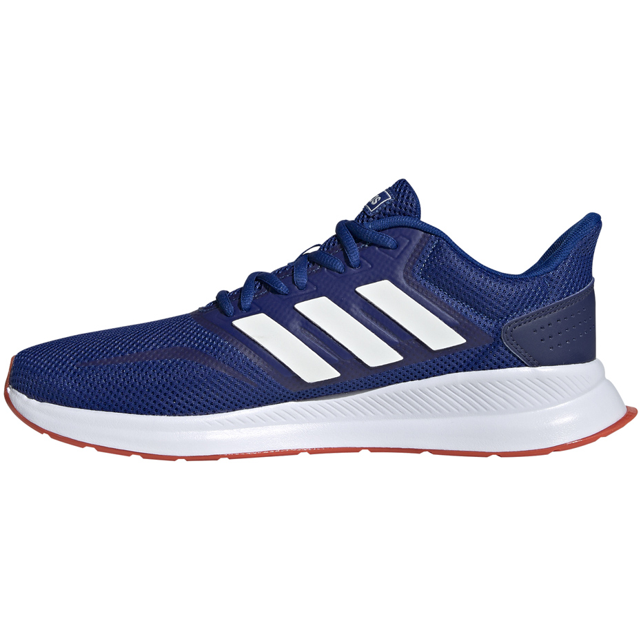 Buty męskie do biegania adidas Runfalcon niebieskie EF0150 - obrazek 2
