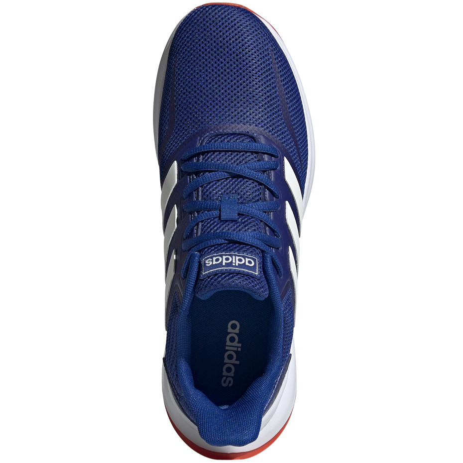 Buty męskie do biegania adidas Runfalcon niebieskie EF0150 - obrazek 3
