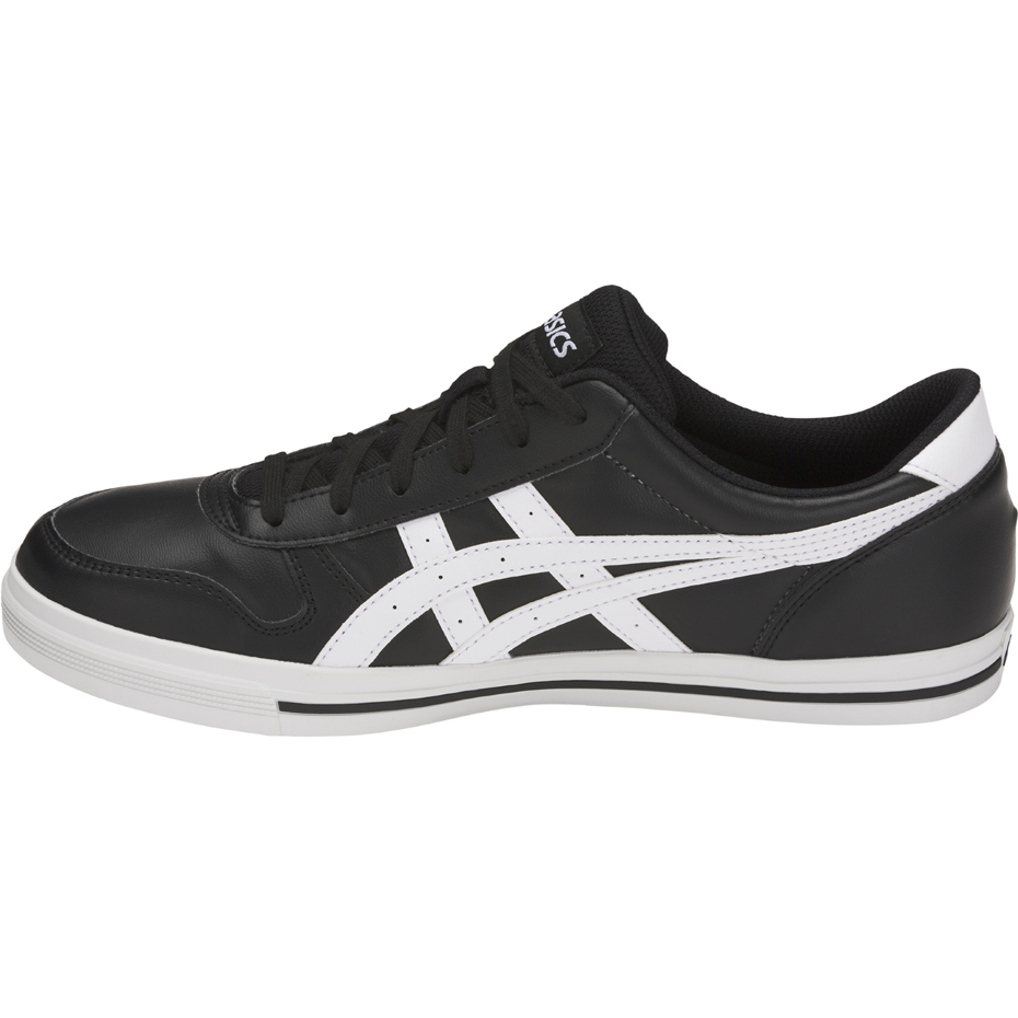 Buty męskie Asics Aaron czarno białe 1201A007 002 - obrazek 2