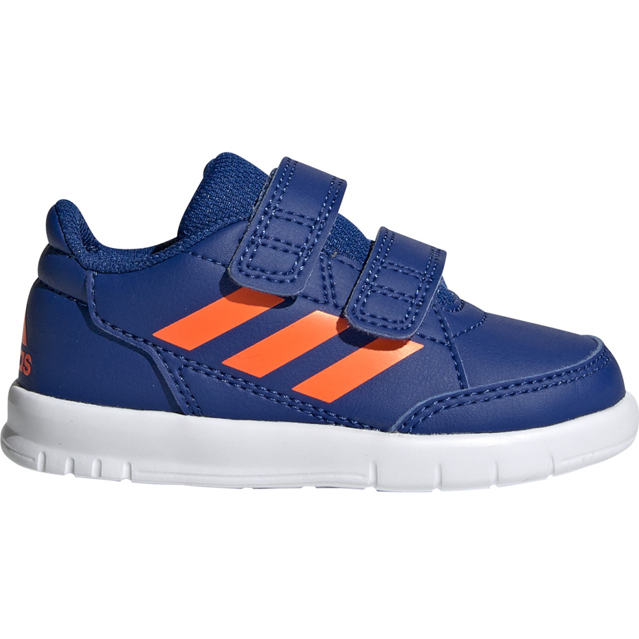Buty dla dzieci adidas AltaSport CF I granatowo pomarańczowe G27108
