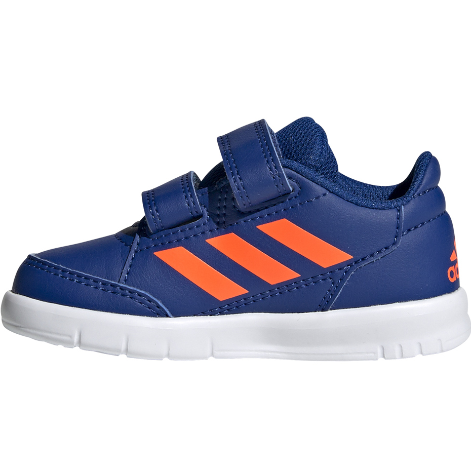 Buty dla dzieci adidas AltaSport CF I granatowo pomarańczowe G27108 - obrazek 2