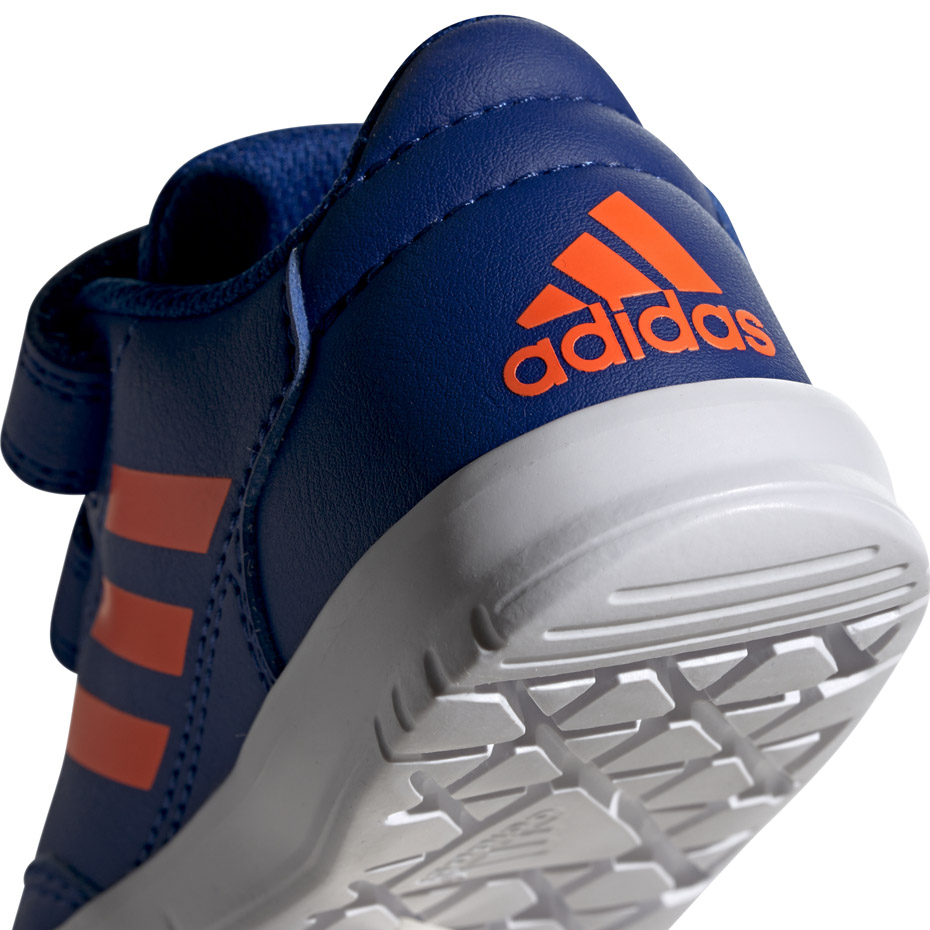 Buty dla dzieci adidas AltaSport CF I granatowo pomarańczowe G27108 - obrazek 5
