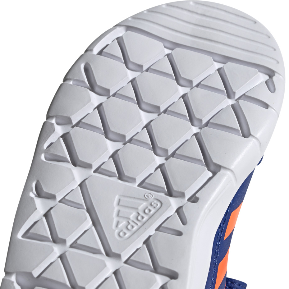 Buty dla dzieci adidas AltaSport CF I granatowo pomarańczowe G27108 - obrazek 6