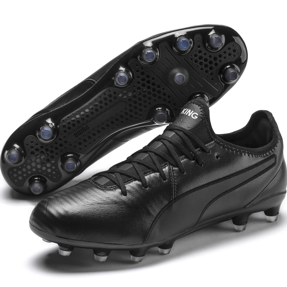 Buty piłkarskie Puma King Pro FG czarne 105608 01 - obrazek 4
