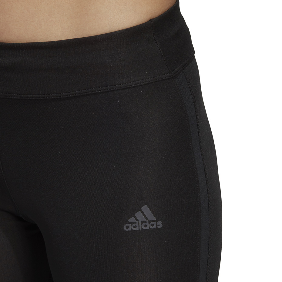 Legginsy damskie adidas Own the run Tight 3/4 W czarne CF6222 - obrazek 4