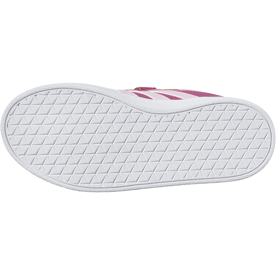 Buty dla dzieci adidas VL Court 2.0 CMF C różowe F36394 - obrazek 7