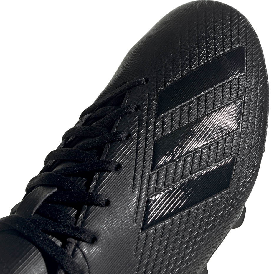 Buty piłkarskie adidas X 19.4 FxG czarne F35377 - obrazek 4