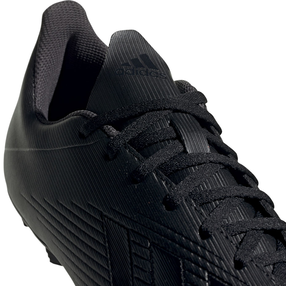 Buty piłkarskie adidas X 19.4 FxG czarne F35377 - obrazek 5