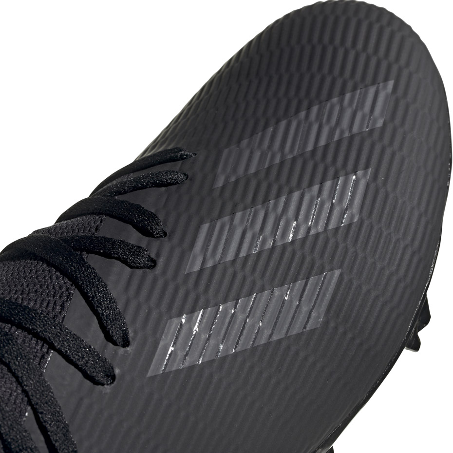 Buty piłkarskie adidas X 19.3 FG czarne F35381 - obrazek 4