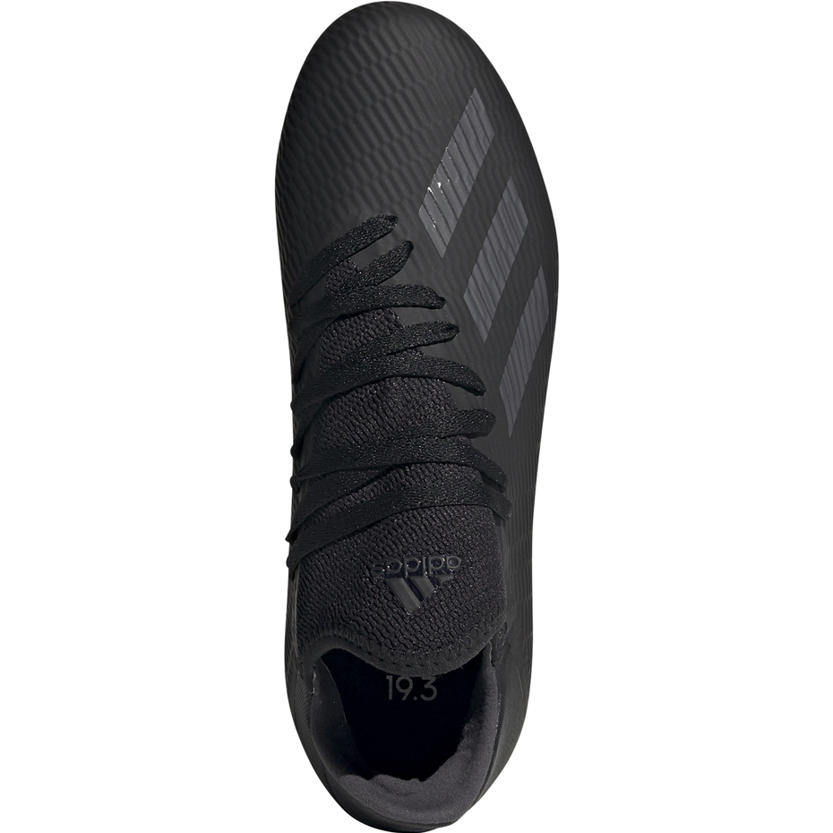 Buty piłkarskie adidas X 19.3 FG JUNIOR czarne F35364 - obrazek 2