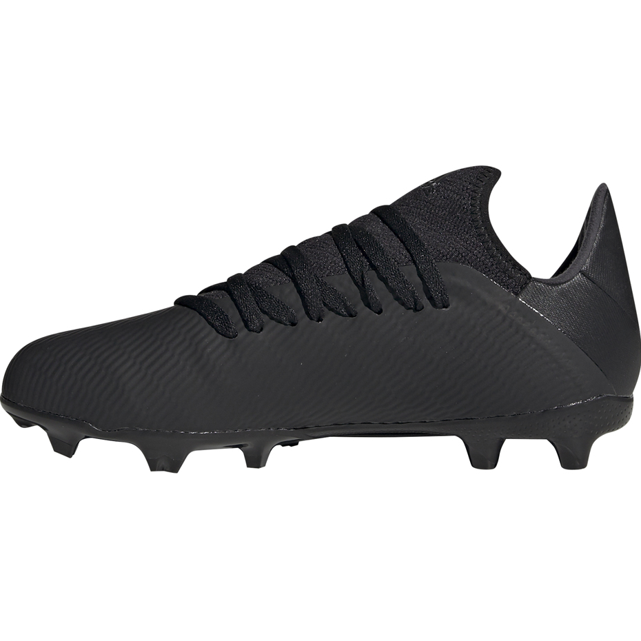 Buty piłkarskie adidas X 19.3 FG JUNIOR czarne F35364 - obrazek 3