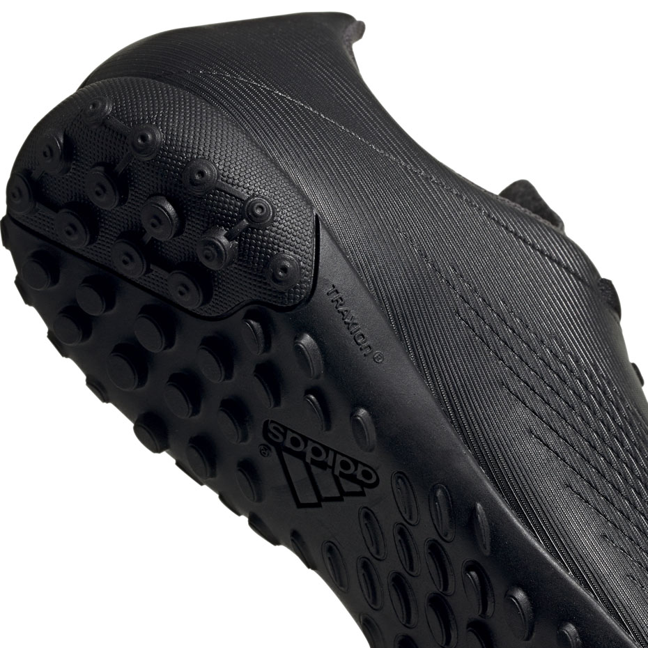 Buty piłkarskie adidas X 19.4 TF czarne F35343 - obrazek 4