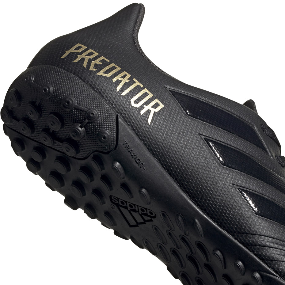 Buty piłkarskie adidas Predator 19.4 TF czarne F35635 - obrazek 7