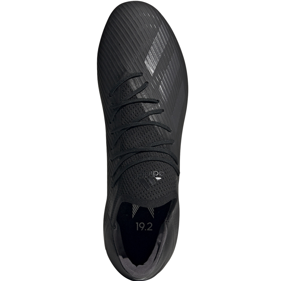 Buty piłkarskie adidas X 19.2 FG czarne F35385 - obrazek 3
