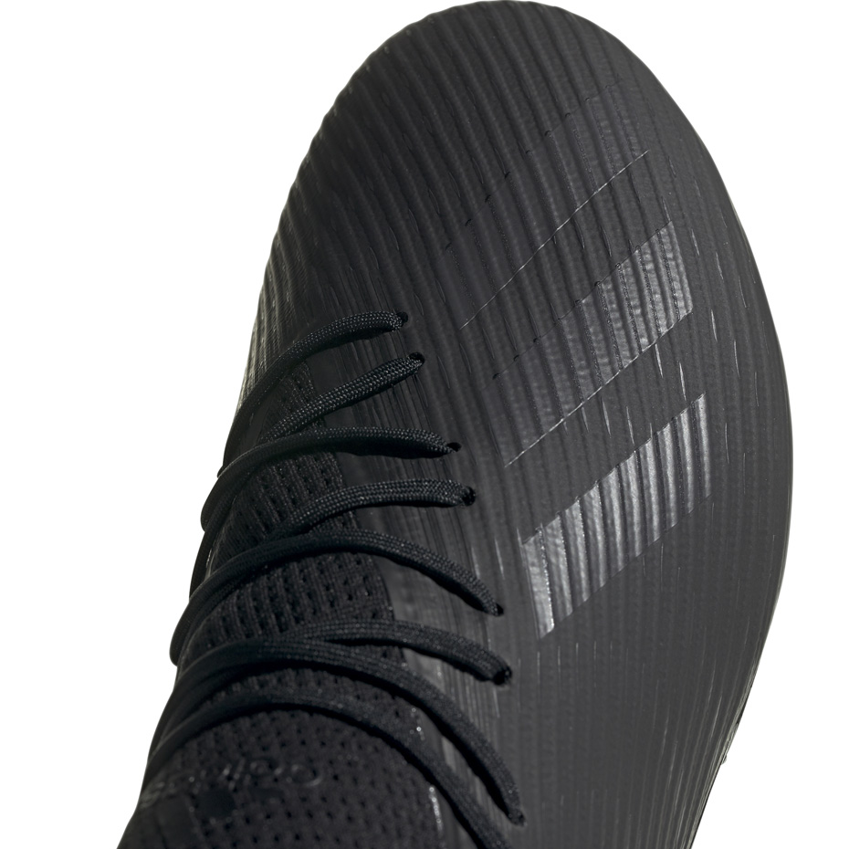 Buty piłkarskie adidas X 19.2 FG czarne F35385 - obrazek 4